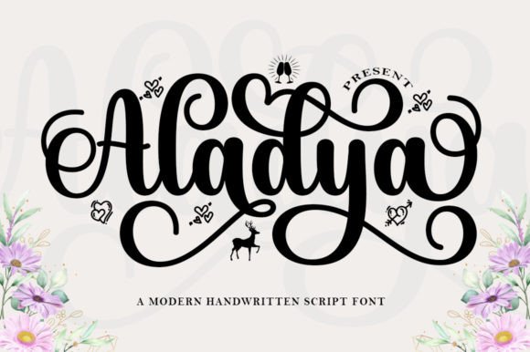 Aladya Review: A Script Font with Real Brand Potential