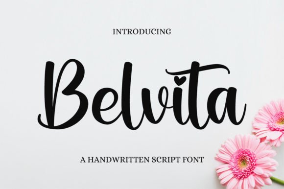 Belvita: The Timeless Handwritten Font for Crafters