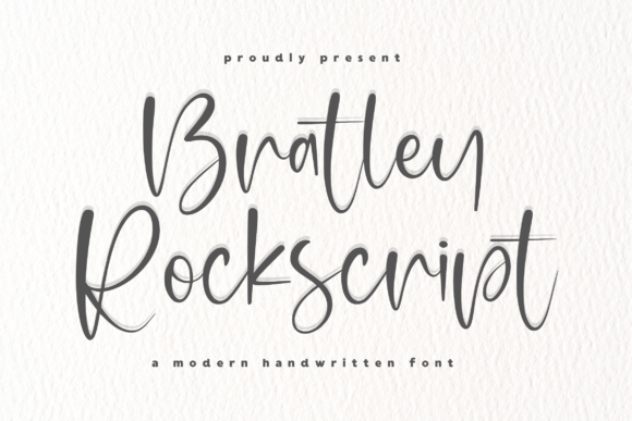 Bratley Rockscript: A Bold Script for Modern Branding