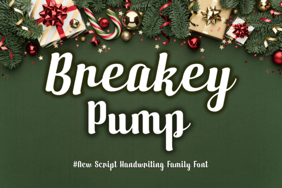 Breakey Pump: A Handwritten Font for Modern Web Design