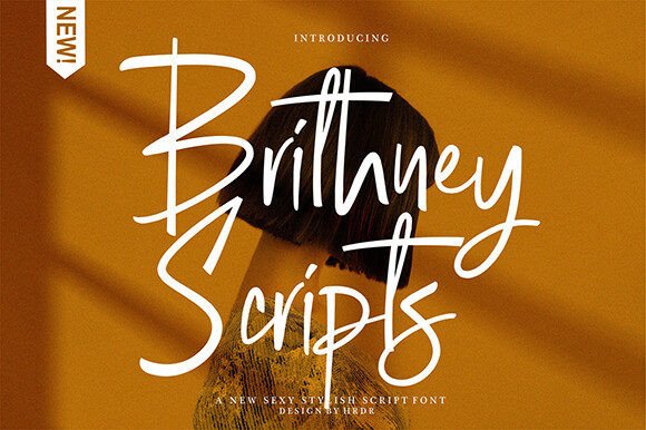 Brithney Scripts: The Typeface That Elevates Campaign Visuals