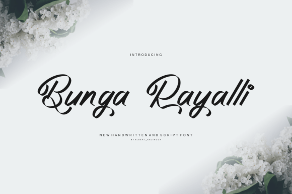 Bunga Rayalli Font Review