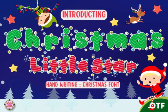 Christmas Little Star Font