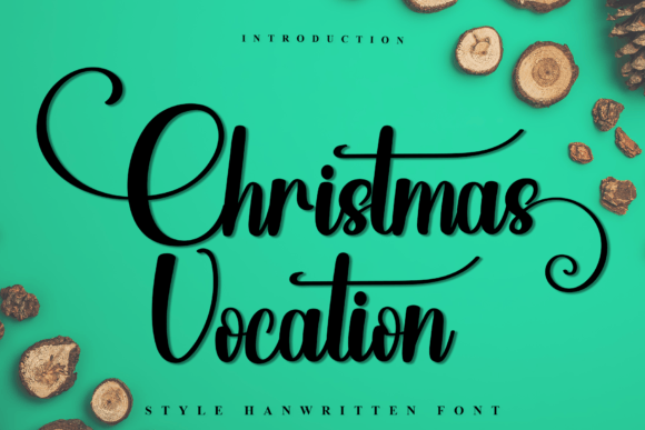 Christmas Vocation: A Festive Typeface for Your Brand