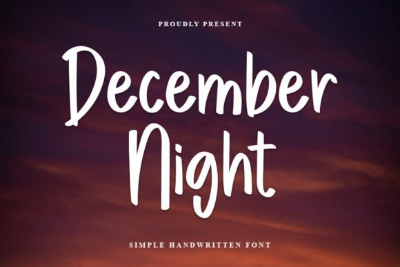 December Night Font Review