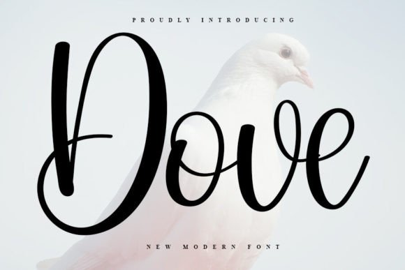 Dove Font: A Handwritten Typeface for Small Business Branding