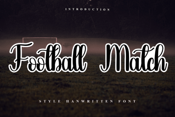 Football Match Font: A Designer's Take on Soft Script Branding