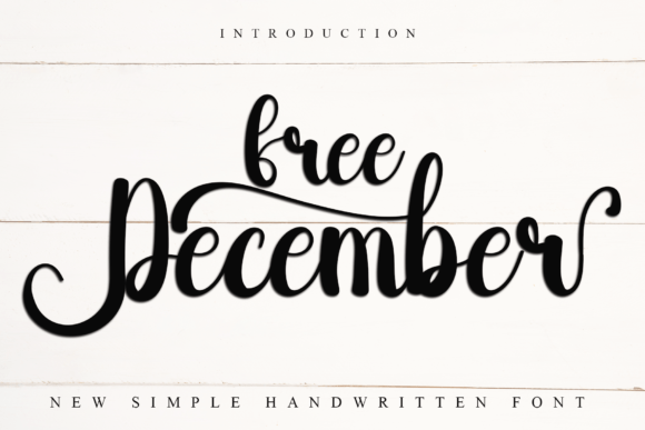 Free December Font Review
