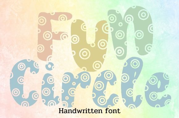 Fun Circle: A Bold Handwritten Typeface for Modern Web Design