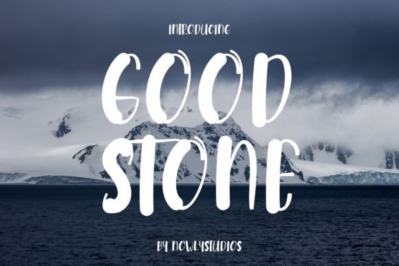 Good Stone: A Soft Handwritten Font for Editorial Design