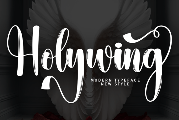 Holywing: The Handwritten Font That Elevates Your Brand Identity