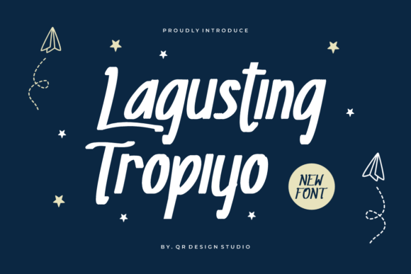Lagusting Tropiyo Font for Creative Projects