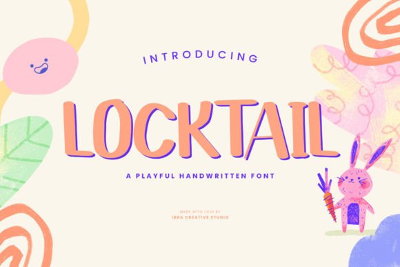 Locktail: A Whimsical Font for Creative Marketing