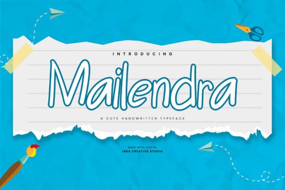Mailendra: A Handwritten Font for Web Design