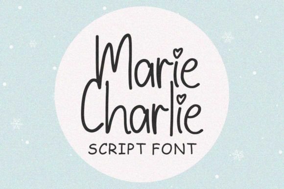 Marie Charlie: A Handwritten Font for Authentic Branding