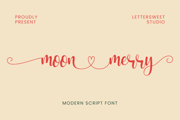 Moon Merry Font Review: A Romantic Script for Branding