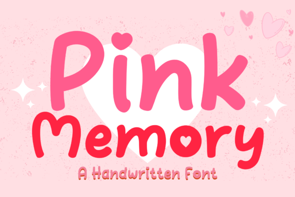 Pink Memory: A Handwritten Typeface for Digital Brands