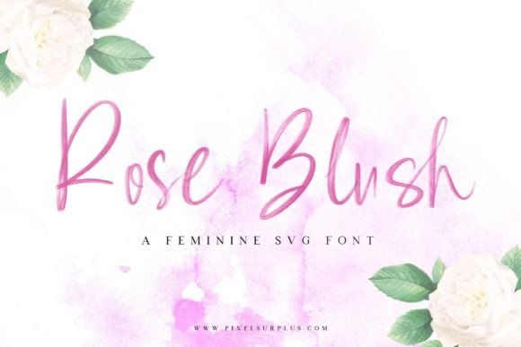 Rose Blush Font for Elegant Branding