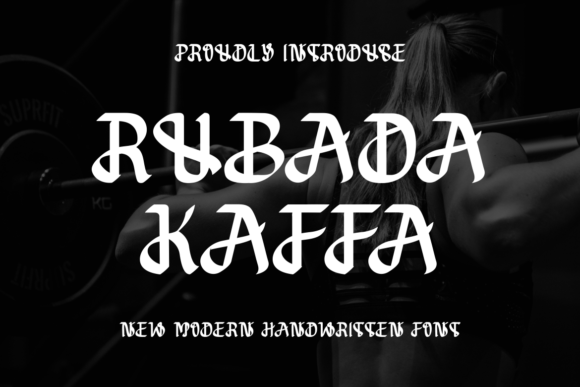 Rubada Kaffa: A Bold Script Typeface for Editorial Design