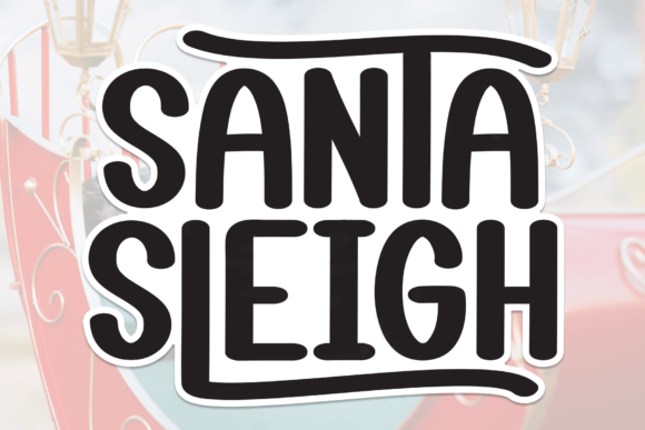 Santa Sleigh Review: A Designer's Take on Script Amp's Holiday Typeface