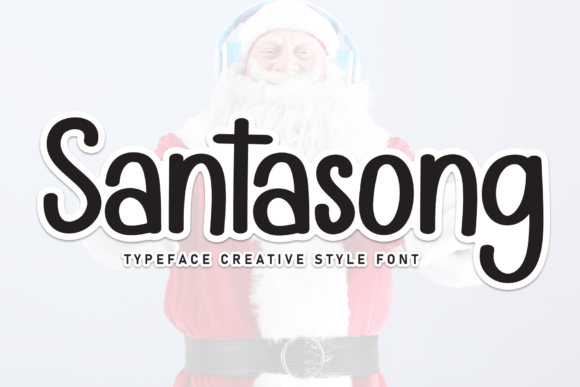 Santasong: A Handwritten Font for Warm Editorial Design