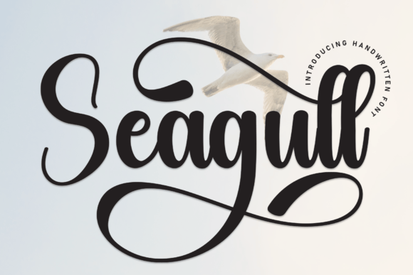 Seagull Font: A Sweet Handwritten Typeface for Crafters