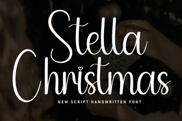 Stella Christmas: A Friendly Font for Small Business Branding
