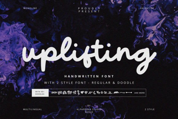 Uplifting Font Review: A Modern Script for Web Design